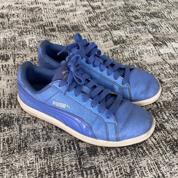 Puma Other - Puma Blue Sparkle Girls Size 3